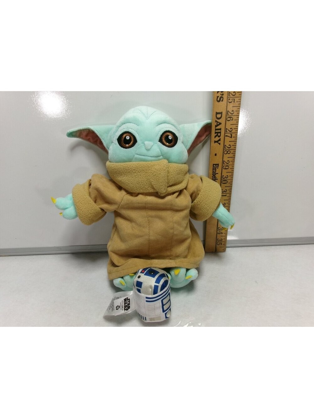 Disney Store Grogu Baby Yoda Plush with R2-D2 Star Wars Mandalorian